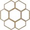 Ekena Millwork Florin Wood Fretwork Pierced Ceiling Medallion, Hickory, 16"OD x 5 5/8"ID x 3/8"T CMWP16X16X0375FOHI - alternate 5